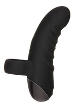 Load image into Gallery viewer, Hooked On You Silicone Rechargeable Vibrator - Black