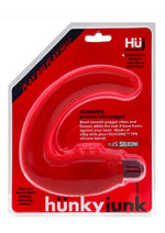 Load image into Gallery viewer, Hunkyjunk Hummer Silicone Vibrating Prostate Pegger - Neon Pink/Pink