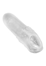 Load image into Gallery viewer, Hunkyjunk Swell Silicone Cocksheath Penis Extender - Clear - 8.25in