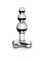 Load image into Gallery viewer, Icicles No. 47 Beaded Glass Anal Plug - Clear