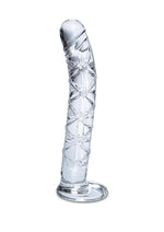 Load image into Gallery viewer, Icicles No. 60 Glass G-Spot and P-Spot Dildo - Clear - 6in