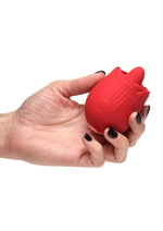 Load image into Gallery viewer, Inmi Bloomgasm French Rose Silicone Rechargeable Licking and Vibrating Clitoral Stimulator