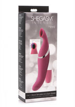 Load image into Gallery viewer, Inmi Shegasm Intense 2-In-1 Clit Stimulator and G-Spot Vibrator - Purple