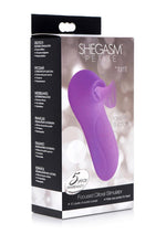 Load image into Gallery viewer, Inmi Shegasm Petite Silicone Focused Clitoral Stimulator - Purple