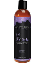 Load image into Gallery viewer, Intimate Earth Bloom Aromatherapy Massage Oil Peony Blush - 4oz