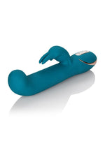 Load image into Gallery viewer, Jack Rabbit Signature Silicone Rocking G Rabbit Rechargeable Vibrator - Blue