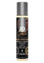 Load image into Gallery viewer, JO Gelato Water Based Lube Decadent Double Chocolate 1oz Bottle - Chocolate