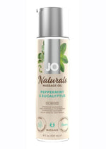 Load image into Gallery viewer, JO Naturals Peppermint and Eucalyptus Massage Oil - 4oz