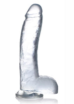 Load image into Gallery viewer, Jock C-Thru Realistic Dong with Balls - Clear - 10in