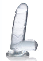 Load image into Gallery viewer, Jock C-Thru Realistic Dong with Balls - Clear - 6in