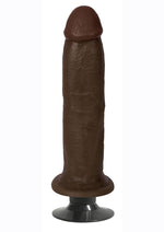 Load image into Gallery viewer, Jock Vibrating Dildo - Chocolate - 8in