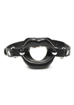 Load image into Gallery viewer, Juicy Lips Silicone Open Mouth Gag - Black