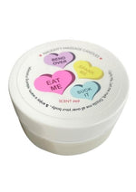 Load image into Gallery viewer, Kama Sutra Naughty Massage Candle Bend Over, Eat Me, Spand Me and Suck It - 1.7oz