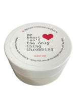 Load image into Gallery viewer, Kama Sutra Naughty Massage Candle My Heart Isn't The Only Thing Throbbing - 1.7oz