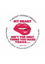 Load image into Gallery viewer, Kama Sutra Valentines Mini Massage Candle 1oz - Throb