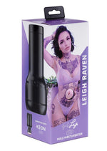 Load image into Gallery viewer, Kiiroo Feel Leigh Raven Black Stroker Interactive Masturbator - Pussy - Black/Vanilla