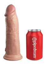 Load image into Gallery viewer, King Cock Elite Dual Density Vibrating Rechargeable Silicone Dildo with Remote Control Dildo