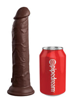 Load image into Gallery viewer, King Cock Elite Dual Density Vibrating Rechargeable Silicone Dildo with Remote Control Dildo