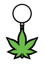Load image into Gallery viewer, Leaf Green Keychain