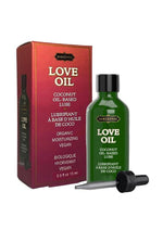 Load image into Gallery viewer, Love Oil Coconut Based Lubricant .50oz Mini Bottle with Dropper