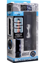 Load image into Gallery viewer, Lovebotz Beat It 8x Rotating and Rhythmic Masturbator - Black