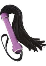 Load image into Gallery viewer, Lust Bondage Whip - Black/Purple