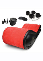 Load image into Gallery viewer, Lux Fetish Inflatable BDSM Sex Sofa - Black/Red - 6 Piece/Set