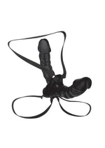 Load image into Gallery viewer, Lux Fetixh Vibrating Pleasure For 2 Double-Ended Strap-On