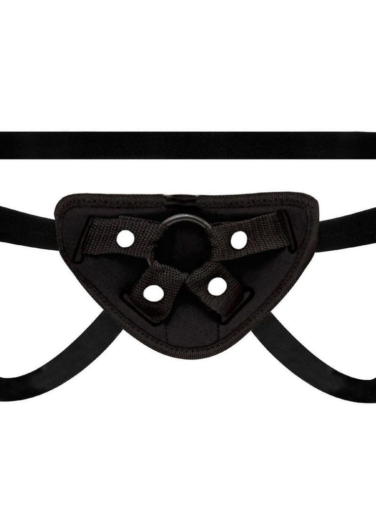 Lux Fetish Vibrating Strap-On and Dildo