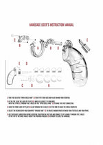 Load image into Gallery viewer, Man Cage Model 04 Male Chastity with Lock