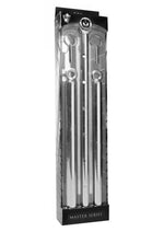 Load image into Gallery viewer, Master Series Adjustable Steel Spreader Bar - Metal/Silver