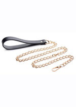Load image into Gallery viewer, Master Series Chain Leash - Black/Gold