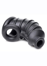 Load image into Gallery viewer, Master Series Dark Chamber Silicone Chastity Cage