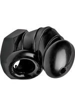 Load image into Gallery viewer, Master Series Detained Restrictive Chastity Cage - Black