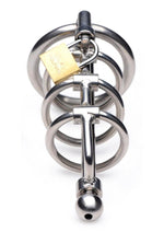 Load image into Gallery viewer, Master Series Gates Of Hell Stainless Steel Adjustable Cum Through Sound Cage
