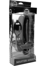 Load image into Gallery viewer, Master Series Incubus Inflatable Gag with Dildo - Black