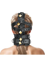 Load image into Gallery viewer, Master Series Lockable Head Harness with Muzzle