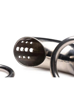 Load image into Gallery viewer, Master Series Locking Stainless Steel Chastity Cage with 3 Rings