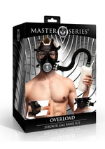 Load image into Gallery viewer, Master Series Overload Stroker Gas Mask Kit - Black/Clear