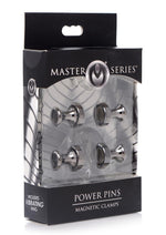 Load image into Gallery viewer, Master Series Power Pins Magnetic Clamps - Black/Metal/Silver