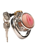 Load image into Gallery viewer, Master Series Pussy Boy Metal Chastity Cage Stainless