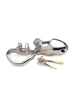 Load image into Gallery viewer, Master Series Rikers 24-7 Stainless Steel Locking Chastity Cage