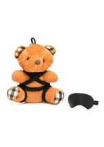 Load image into Gallery viewer, Master Series Rope Teddy Bear Keychain - Brown