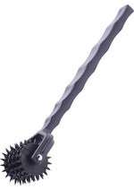 Load image into Gallery viewer, Master Series Spiked 5 Row Pinwheel - Black/Metal