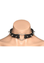 Load image into Gallery viewer, Master Series Spiked Heart Choker