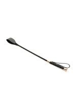 Load image into Gallery viewer, Master Series Stallion Riding Crop - Black - 24in