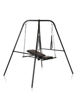 Load image into Gallery viewer, Master Series Throne Adjustable Sex Sling with Stand - Black