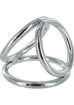 Load image into Gallery viewer, Master Series Triad Chamber Cock and Ball Cage - Metal/Silver - Large