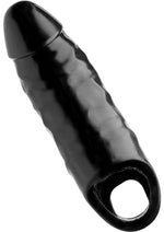 Load image into Gallery viewer, Master Series XL Black Mamba Cock Sheath - Black - XLarge