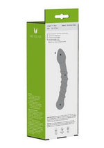 Load image into Gallery viewer, ME YOU US Textured Ice G-Spot and P-Spot Teaser Glass Dildo